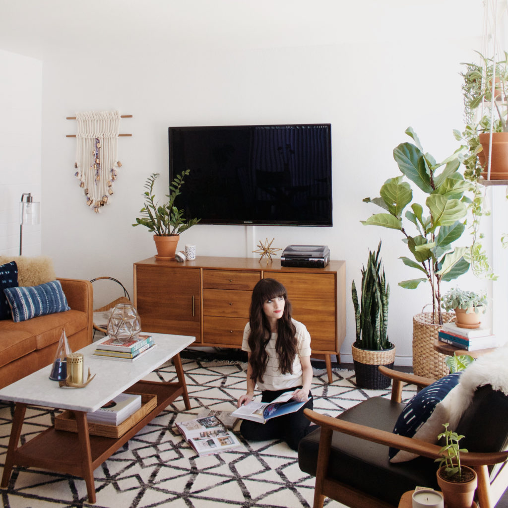 Living Room Makeover with West Elm - New Darlings